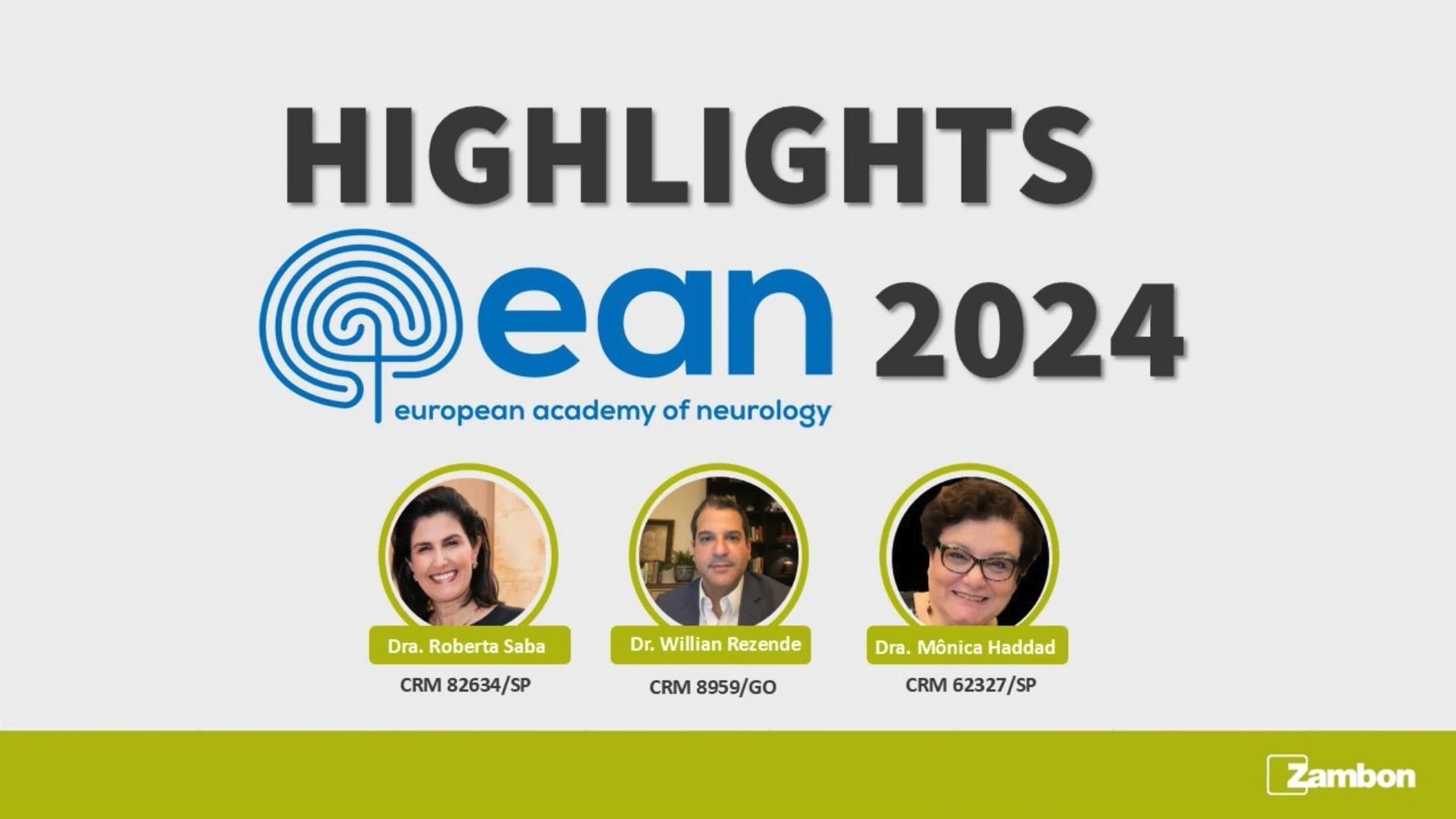 Highlights EAN 2024 - Dia 1 - MedZone